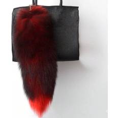 Wallets & Key Holders Shein pc Faux Plush Fox Tail Keychain Animals Keyring Charm Cute Animal Soft Plush Keyring DecorationFurry Racoon Tail Tail