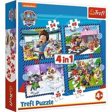 Trefl 4 in 1 Puzzle PAW Patrol