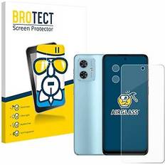 Brotect AirGlass Panzerglasfolie 1 Stück, Motorola Moto G54 Smartphone Schutzfolie, Transparent