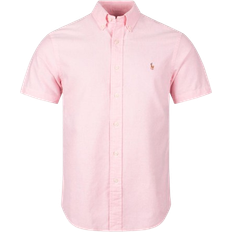 Ralph Lauren Custom Fit Short Sleeve Lightweight Oxford Shirt - Pink