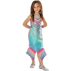 Girls Mermaid Colour Changing Costume BN6037