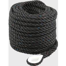 Poly Ankarlina 3-slagen, Ø16mm x 40m, svart, Special Storm Svart