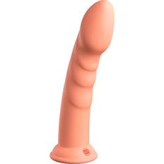 Orange Dildos Sex Toys Pipedream Dildo „Super Eight“ mit Saugfuß Strap-on kompatibel orange