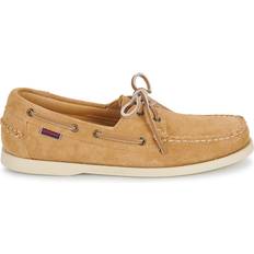 Sebago Dockside Lædersko Herre - Beige