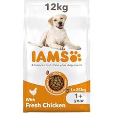 IAMS Dogs Pets IAMS IAMS Complete Dry Dog Food for Adult 1+ Large Breeds with Chicken 12kg