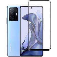 G-SP Skärmskydd Xiaomi 11T Pro 3D Härdat Glas Svart miljö Svart