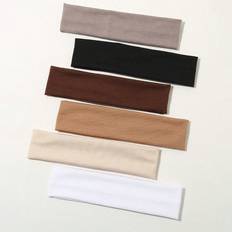 Shein pcs Women Simple Style Cotton Comfortable Sport Headband For YogaRunning Sweat Absorption Elasticity Function