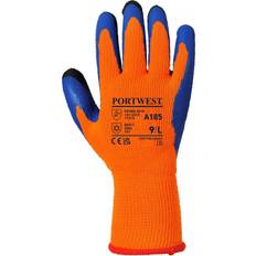 Portwest A185 Duo-Therm handskar, Orange/blå L/9