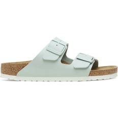 Birkenstock Green Sandals Birkenstock Arizona Birko-Flor - Surf Green