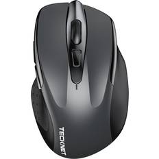 Tecknet Bluetooth Mouse, 4800DPI Wireless Mouse Computer Silent Click USB