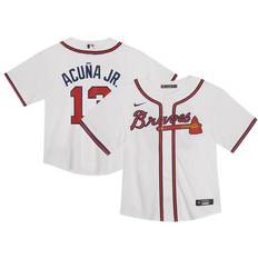 Atlanta braves jersey Nike Toddler Ronald Acuña Jr. White Atlanta Braves Game Jersey