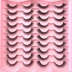 Purple False Eyelashes Shein Pairs D Silk Lashes Charming And Natural False Eyelashes Including mm Alice Beauty Black Doll Full Glueless Jimire Lashify Asian Classic Fox Lilac Mak