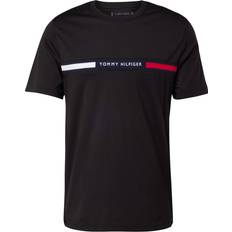 Tommy Hilfiger Chest Flag T-Shirt Herren, Black