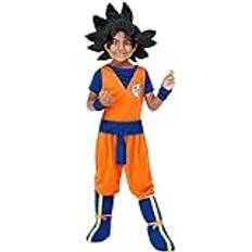 Funidelia Funidelia Goku Maskeraddräkt Dragon Ball OFFICIELLA för pokje ▶ Son Goku, Manga, Tecknad Orange