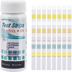 Hellery Sold by: multifunctional Pool Test Strips Water Hardness Test Water Quality Test Strips Quick and High Sensitivity PH Test Strips for Swimming Pools 100Pcs