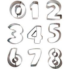 Cutters 0-9 metal Cookie Cutter