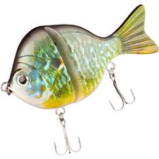 G Fishing Lures Hard Plastic Two-section Jointed Fishing Lures 9cm Sinking Bluegill Swimbait Glide Bait Crankbait Wobbler Bass Pike Tackle