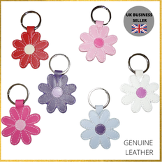 daisy keyring handmade ladies girls