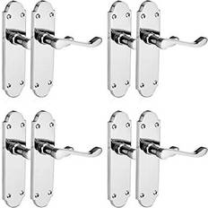 Richmond lever latch scroll polished chrome