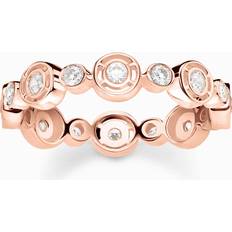 Thomas Sabo Roséguld Ringar Thomas Sabo Sparkling Circle Ring - Gold