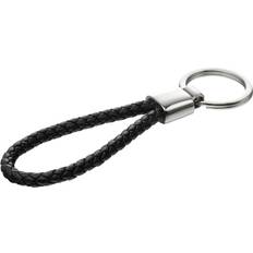 Fred Bennett plaited leather key chain keyring y2626