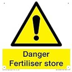 Viking Signs Danger Feriliser Store Schild 100 S10