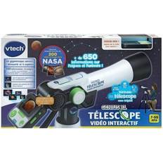 Plastique Science et Magie Vtech GENIUS XL TELESCOPE VIDEO INTERACTIF Blanc