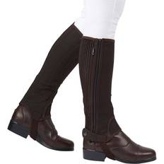 Marron Casques d'équitation Dublin Mini-chaps fille Easy-care II Marron