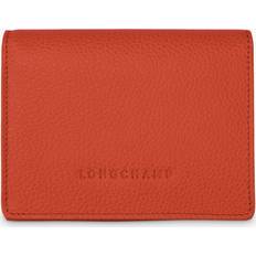 Longchamp Le Foulonné Compact Leather Wallet