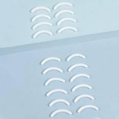 White Eyelash Curlers Shein pcs Eyelash Curler Replacement Silicone Pad Strips With Transparent Storage Box White