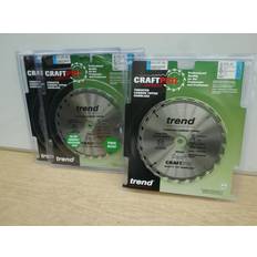 Trend 210mm 24t x 30mm bore dewalt dcs7485 54v tct table saw blade csb/21024tc