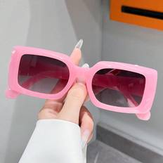 Shein pc Square FullFrame Plastic UV Protection Fashionable For Daily Wear