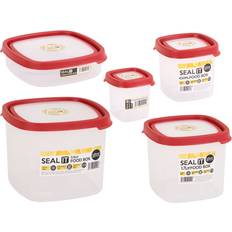 Red Food Containers Wham 5 Storage Set Food Container