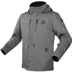 LS2 Blousons de moto LS2 Rambla Evo, veste textile imperméable couleur: Gris taille: