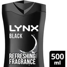 Lynx Body Washes Lynx black fresh charge shower gel 500ml 500ml