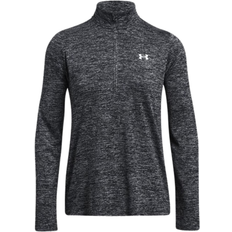 Under Armour Damen Pullover Under Armour Women's Tech Twist ½ Zip - Black/White