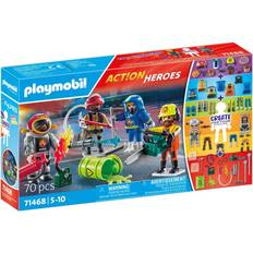 Pompier Ensembles de jeu Playmobil Action Heroes My Figures Fire Brigade 71468