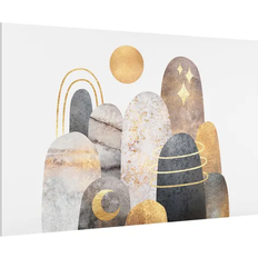 Klebefieber Gold Mountains with Moon Paraspruzzi 60cm