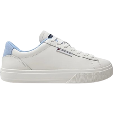 Tommy hilfiger essential cupsole sneakers Tommy Hilfiger Essential Leather Cupsole W - Moderate Blue