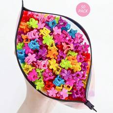 Shein pcs Girls Colorful Flower Hair Claw Fashionable YK Floral Hair Accessory Clip Daily