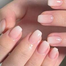 Shein korta fyrkantiga lsnaglar fransk frgblock roliga mnster levereras p naglar Nageltillbehr
