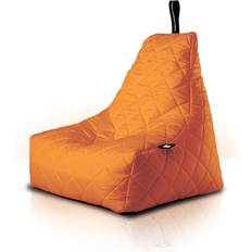 Poliéster Pufs Quilted Outdoor Bean Bag - Orange Puf