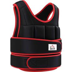 Weight Vests on sale Homcom Adjustable Weight Vest 20kg - Black/Red