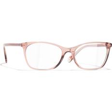 Rectangle Eyeglasses 1709 Transparent Brown