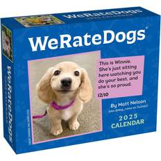 FSC (The Forest Stewardship Council) Calendar & Notepads Andrews McMeel Publishing WeRateDogs 2025 Day-to-Day Calendar