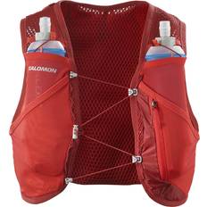 Salomon Active Skin 4 Set Trailrunningweste rot 4L XL