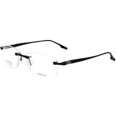 Briller & Læsebriller Safilo Lente 01 003 Men's Glasses Black Size 55