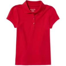 The Children's Place Kid's Uniform Pique Polo - Ruby ( 2043378-6B)