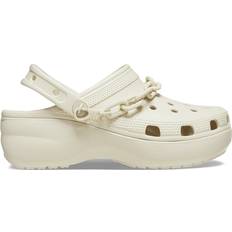 Crocs Classic Platform Chain Clog - Bone