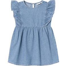 Name It Lise SS Dress - Medium Blue Denim (13229337)